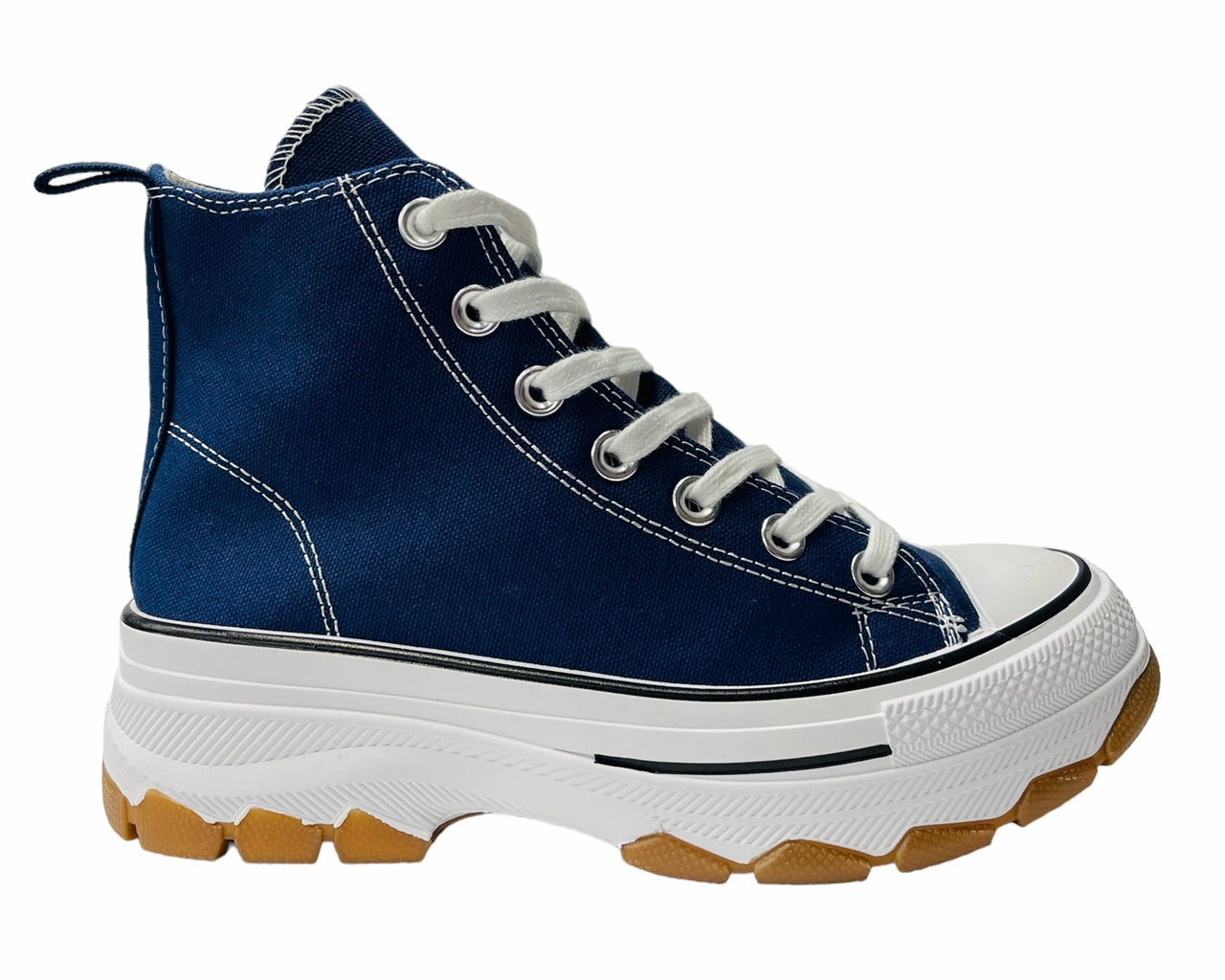 Urban High-Top Canvas Trainers